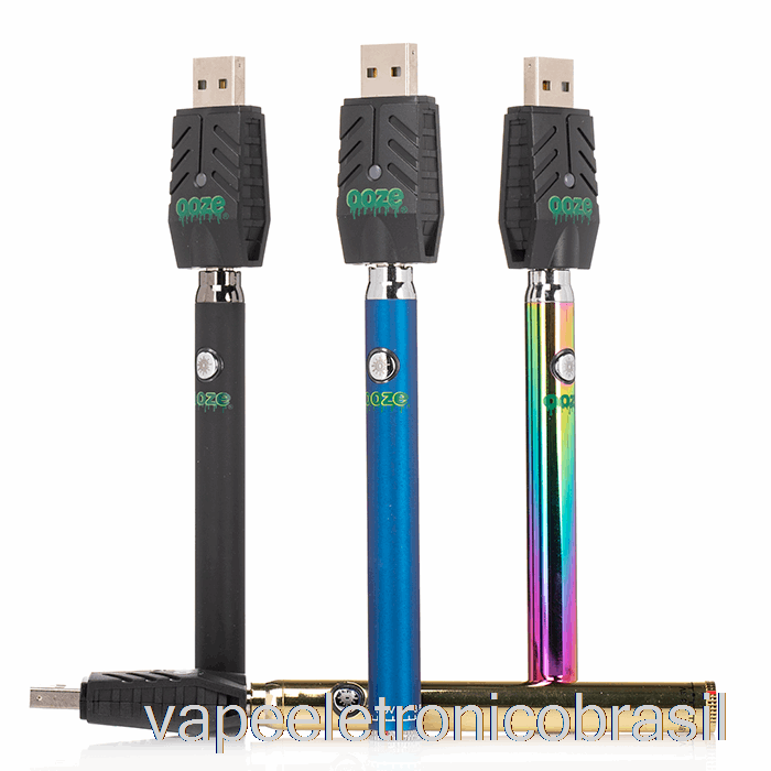 Vape Recarregável Lodo 320mah Twist Slim Pen Bateria Cromo Cósmico